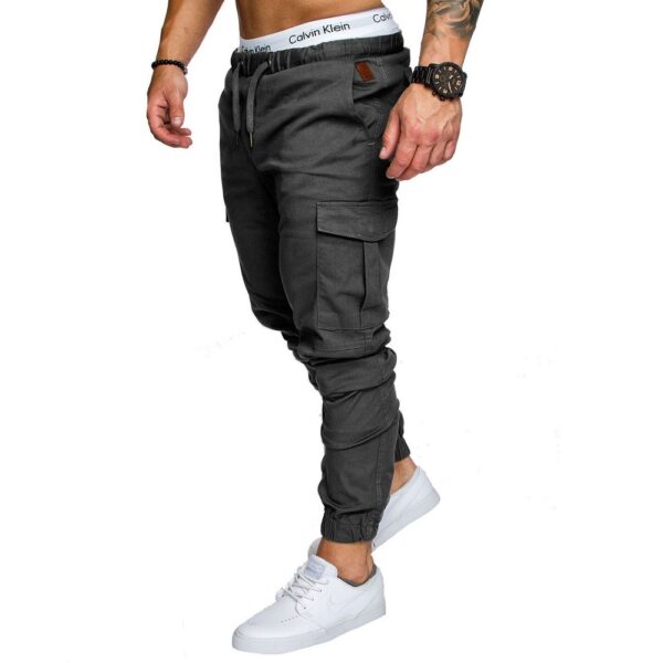 Lucas - Chino joggers med cargolommer - 8 farver