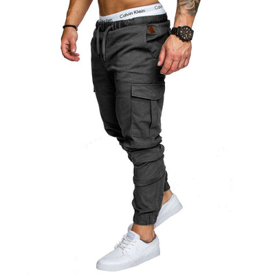 Lucas - Chino joggers med cargolommer - 8 farver
