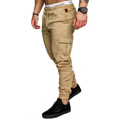 Lucas - Chino joggers med cargolommer - 8 farver