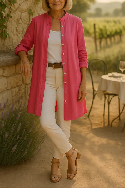 Daya | Vid Skjortejakke i Bomuld