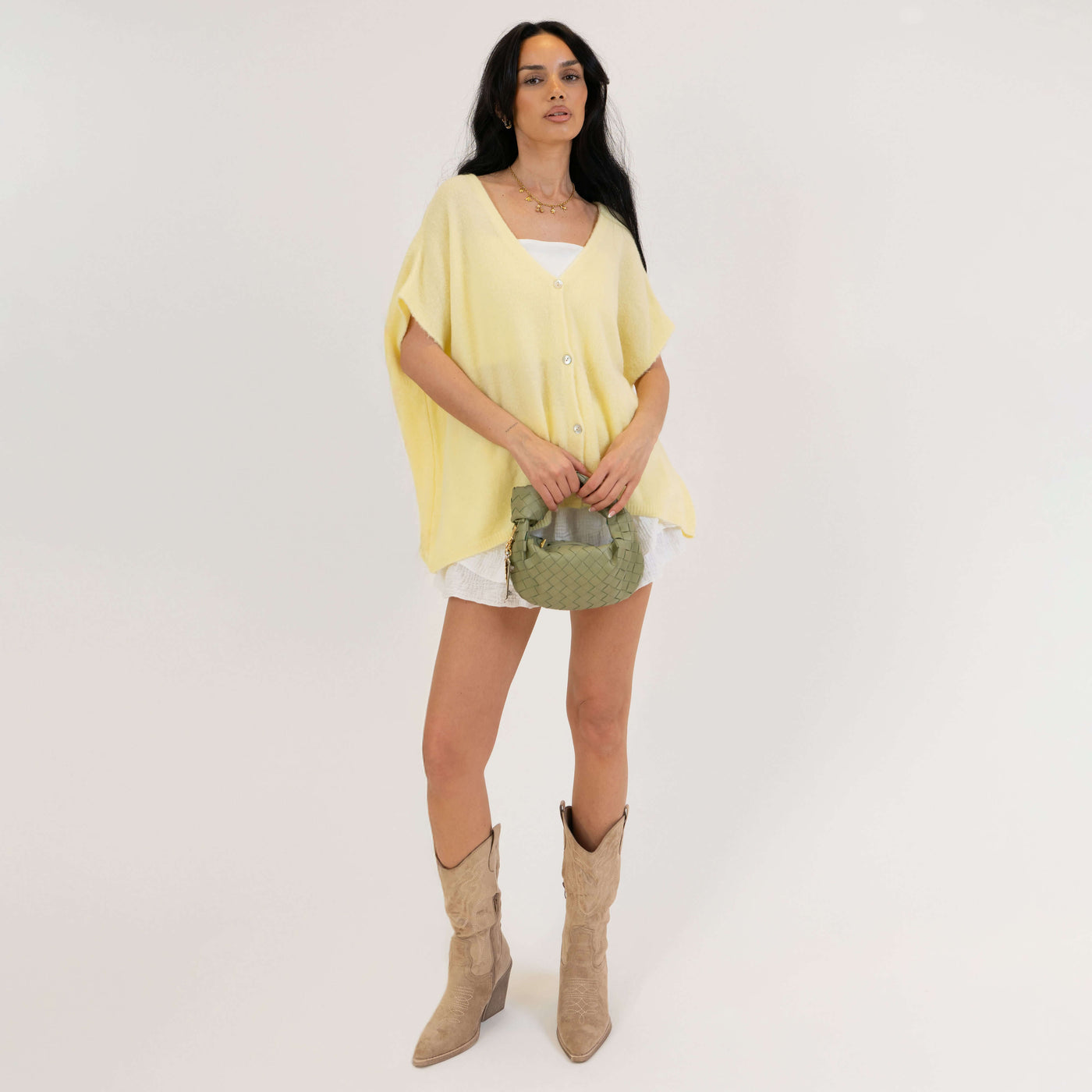 Malene Oversize-Strikvest