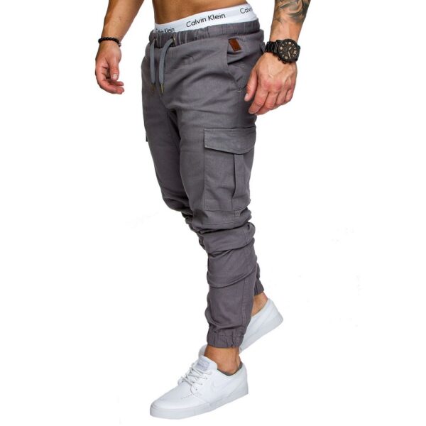Lucas - Chino joggers med cargolommer - 8 farver