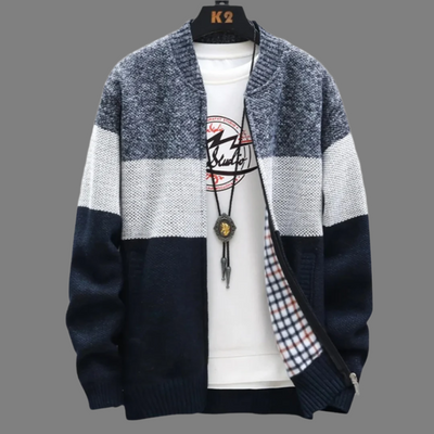 Avar | Zeitloser Fleece-Cardigan mit Reißverschluss