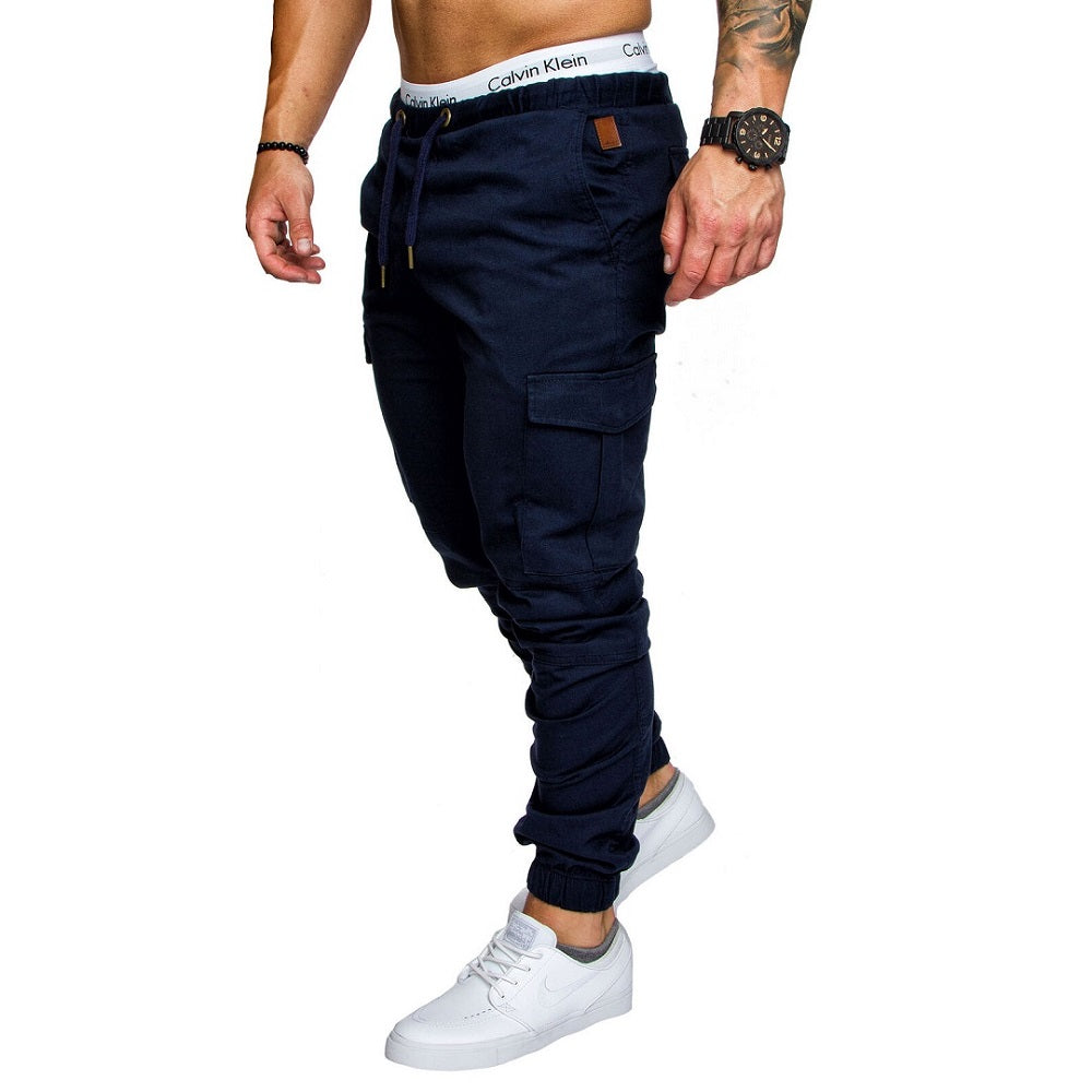 Lucas - Chino joggers med cargolommer - 8 farver