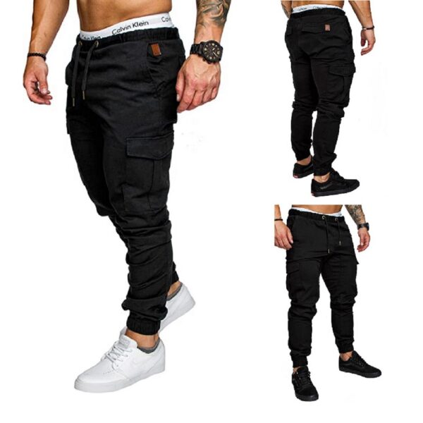 Lucas - Chino joggers med cargolommer - 8 farver